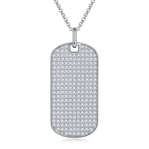 Pavé Dog Tag Pendant - Stellaradorn
