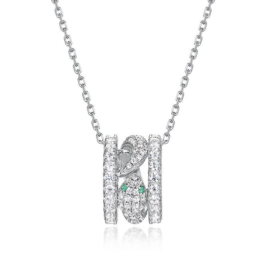 Sparkling Serpenti Cylinder Pendant Necklace - Stellaradorn