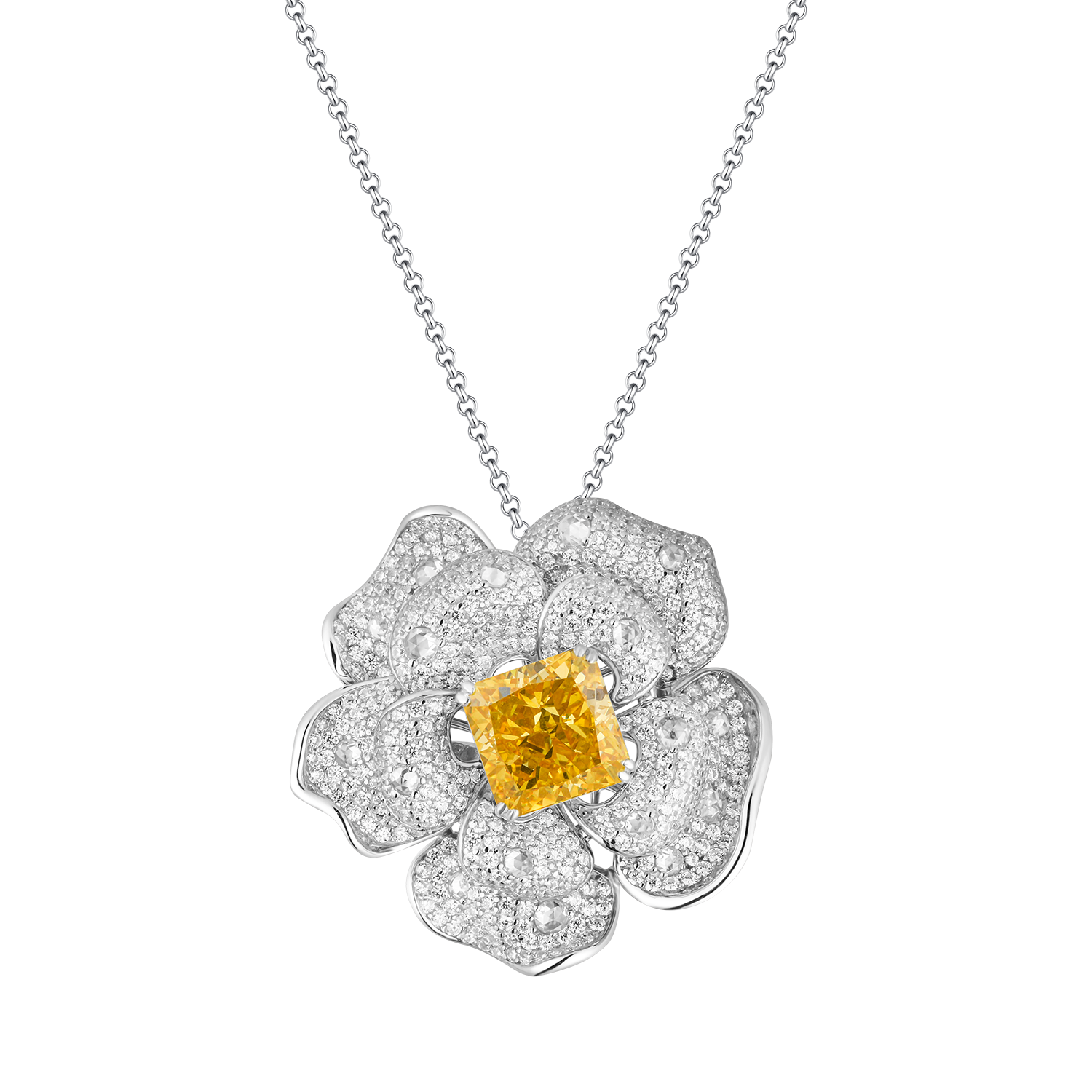 Versatile Flower Pedant Necklace - Stellaradorn