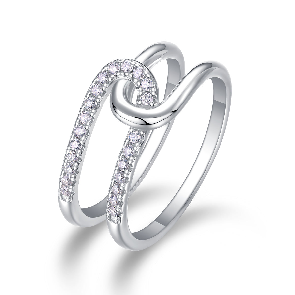 Bond Rectangle Interlocking Ring