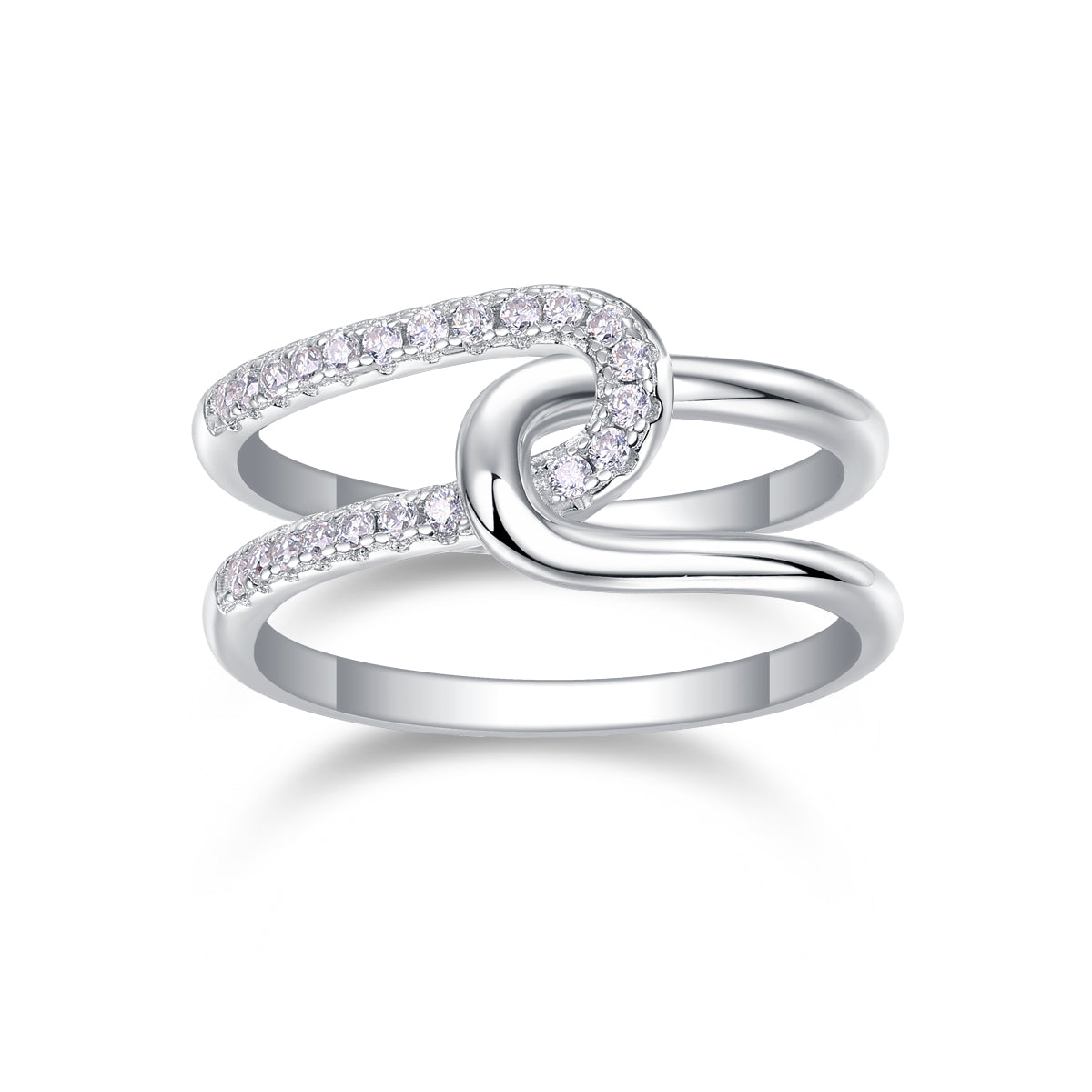 Bond Rectangle Interlocking Ring