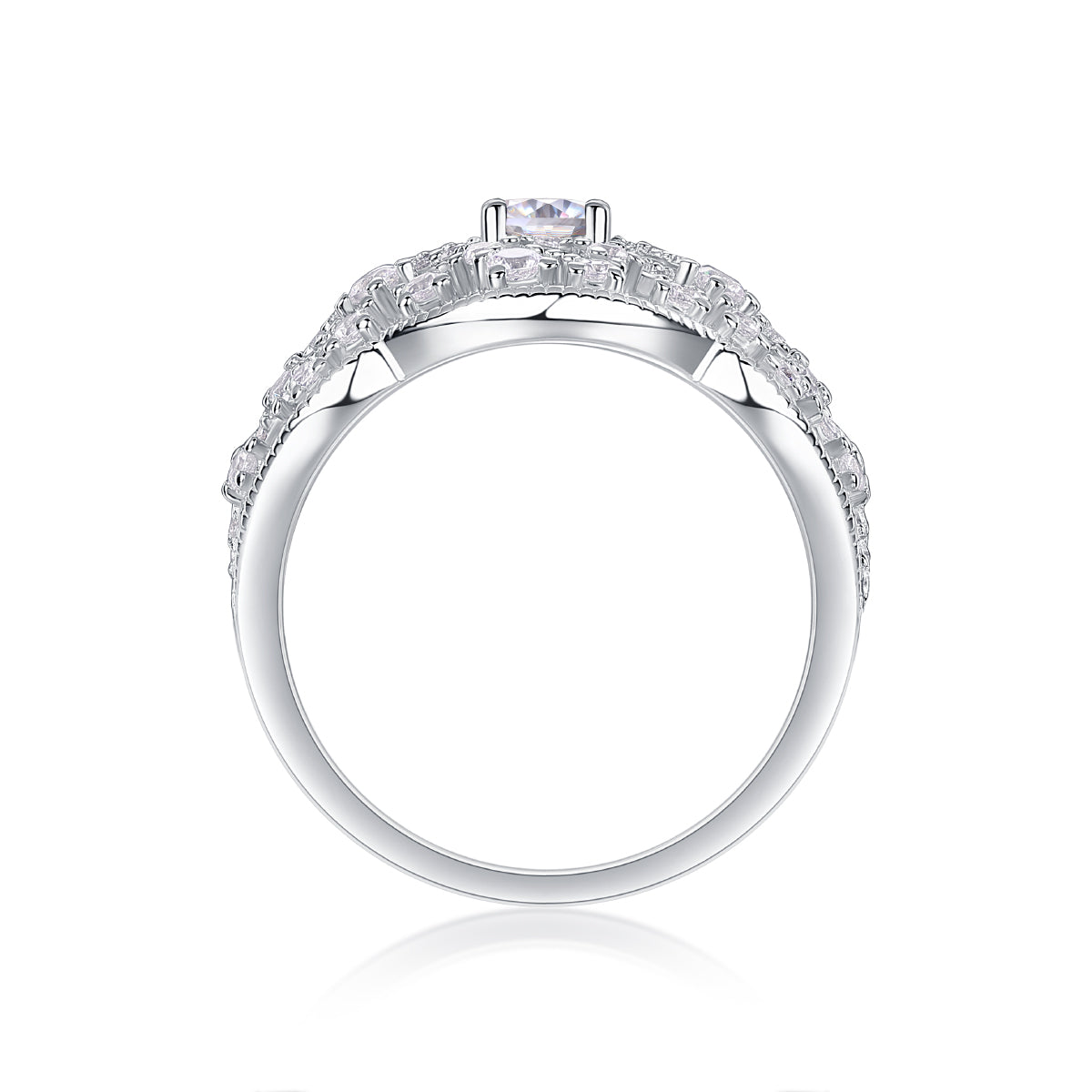 Dazzling Oval Cut Symphony Ring - Stellaradorn