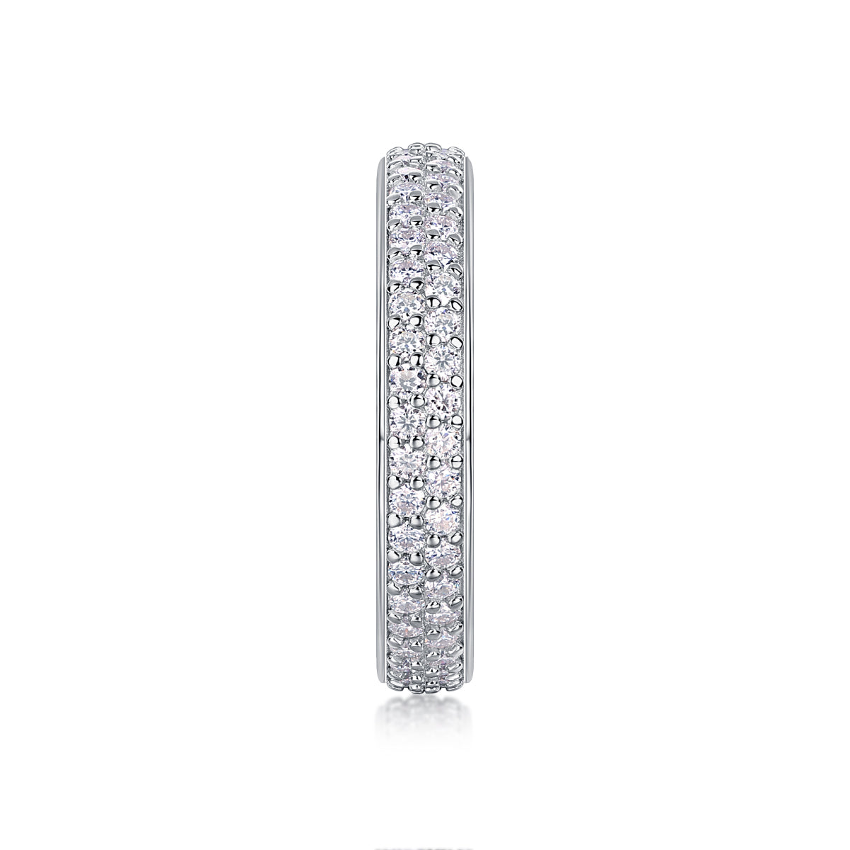 Classic Pave Eternity Band Stacking Ring