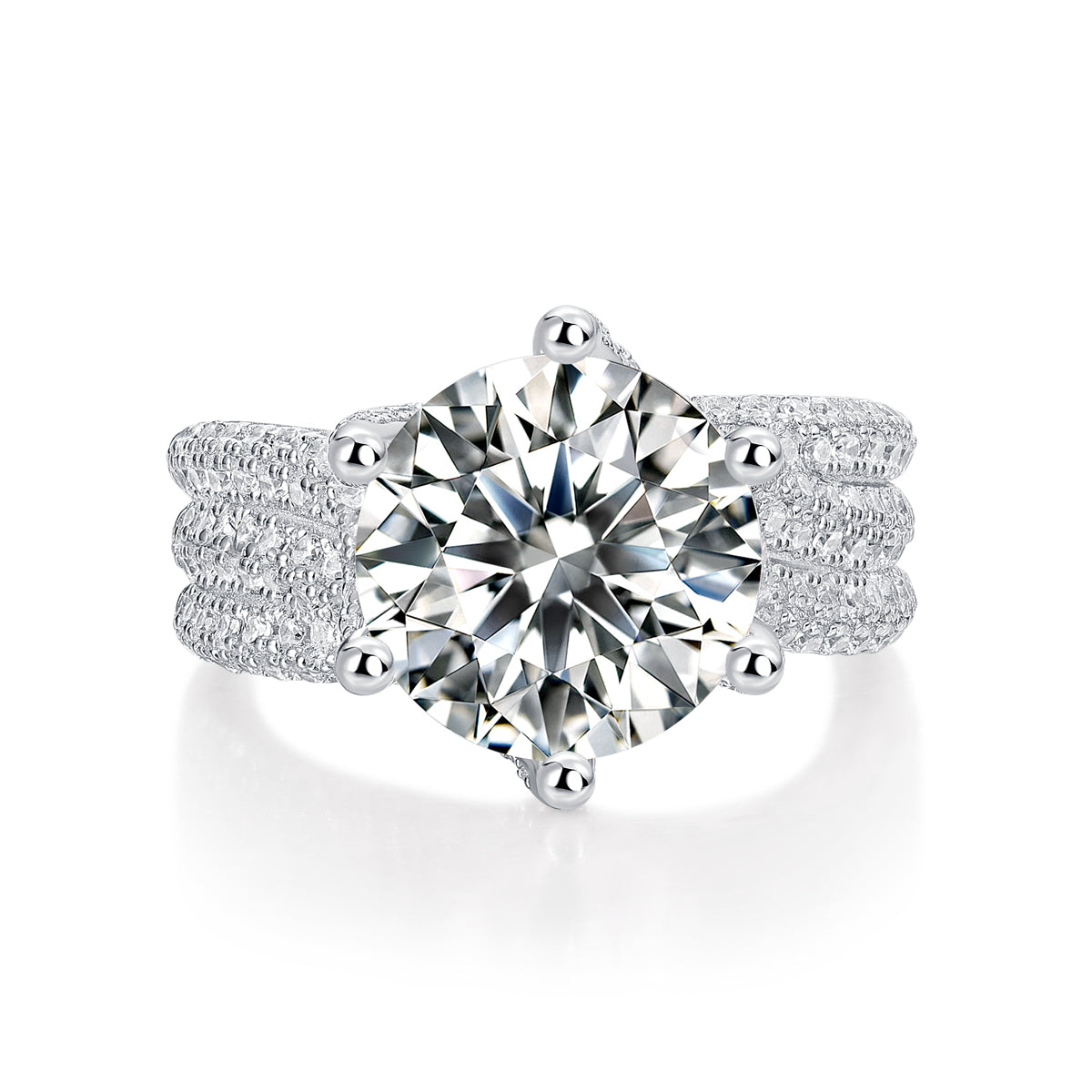 Solitaire Princess-Cut Ring