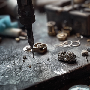 Aurora’s Moonvine | Moonstone Engagement Ring with Vine Motif.