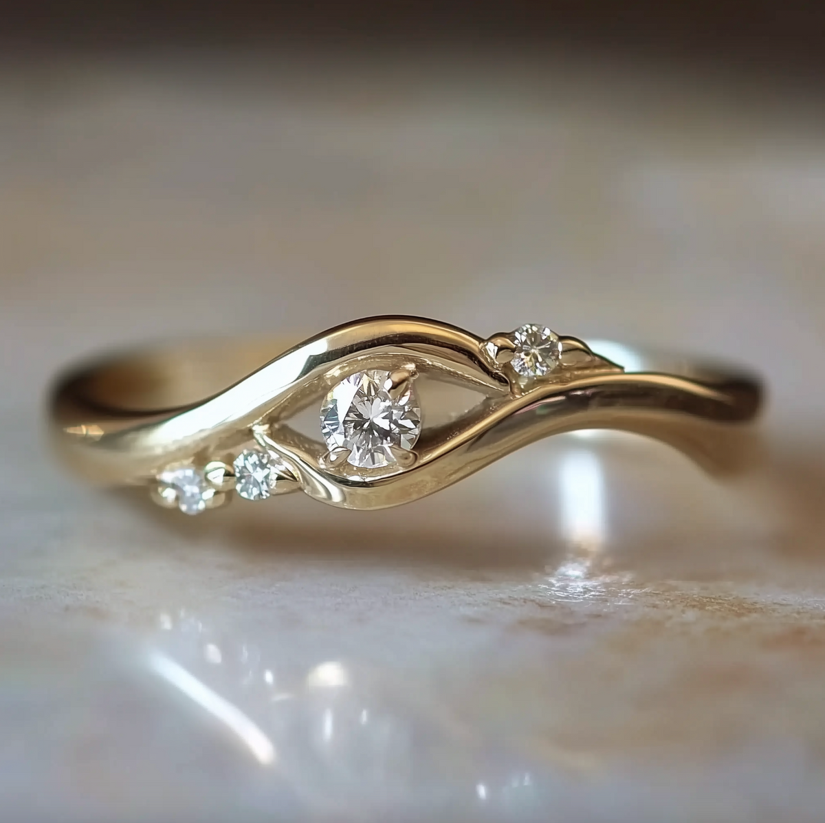 Bird's Eye Vision | Diamond Engagement Ring.