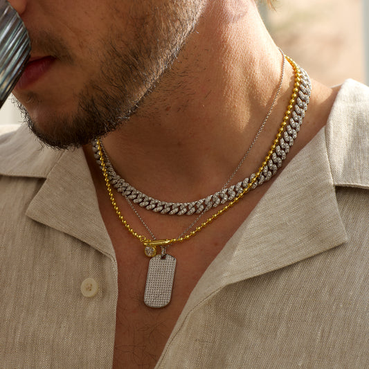 Stylish Cuban Link Chain Necklace-8mm