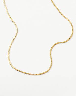 Stylist Gold Cobra Snake Chain Choker In Sterling Silver.