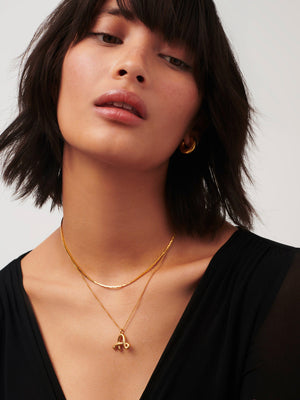 Stylist Gold Cobra Snake Chain Choker In Sterling Silver.