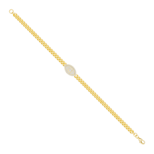 Evil Eye Gold Protection Bracelet - Stellaradorn