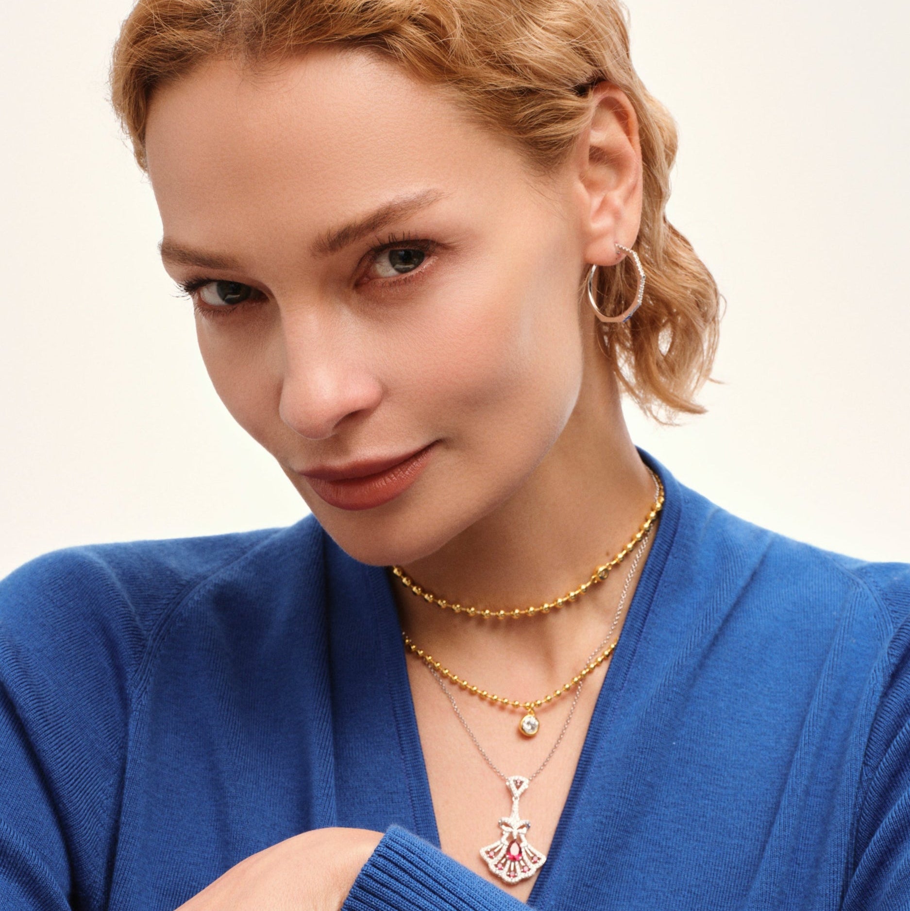Elegant Geometric Octagon Hoop Huggies Earrings - Stellaradorn