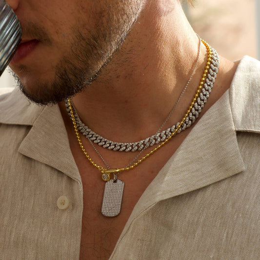 Stylish Cuban Link Chain Necklace-8mm