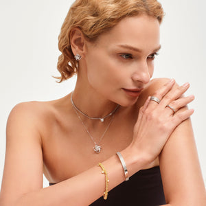 Interlocking Orbit Galaxy Pedant Necklace - Stellaradorn