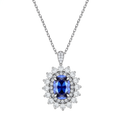  Sapphire Necklace