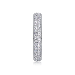 Classic Pave Eternity Band Stacking Ring - Stellaradorn