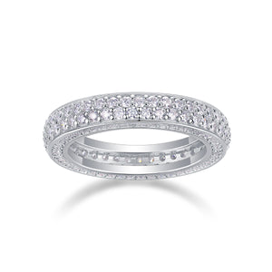 Classic Pave Eternity Band Stacking Ring - Stellaradorn
