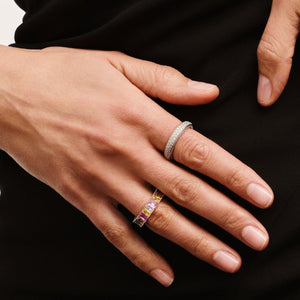 Classic Pave Eternity Band Stacking Ring - Stellaradorn