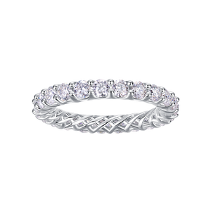 Dainty Pave Spackle Stacking Ring - Stellaradorn