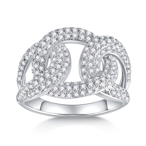Eternal Bond Knot-Linked Ring - Stellaradorn