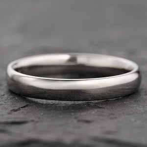 The Minimalist Pair – Classic & Leaf Designs in Polished Wedding Bands.
